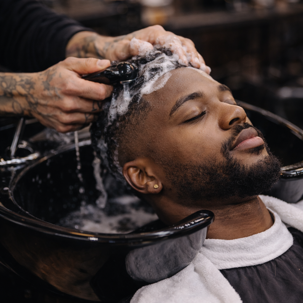 Trim + Shave + Wash